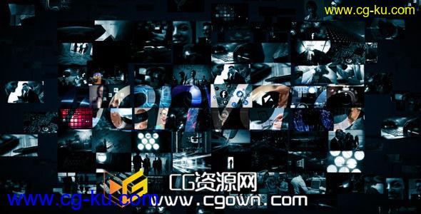 数字化标识 科技标志动画 Videohive Digital Identity AE模板的图片1