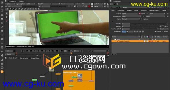 Mocha Import 与 NUKE 结合工作流程教程的图片1