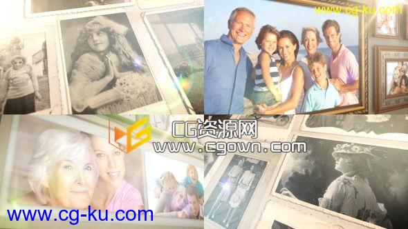 幸福一家 记忆之旅相册 Videohive Memory Journey  AE模板的图片1