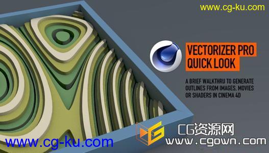 c4d矢量轮廓生成插件 Tools4D Vector Pro v1.47 Win/Mac 带使用教程的图片1