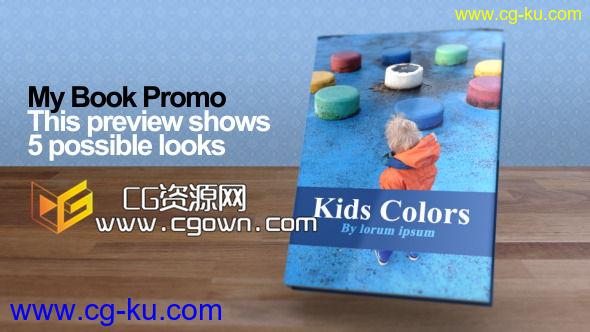 我的图书推广宣传 Videohive My Book Promotion AE模板的图片1