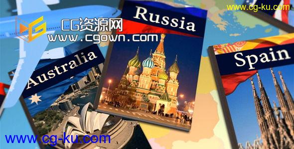 旅行回忆录相册 Videohive Travel Memoirs Photo Album 7265966 AE模板的图片1