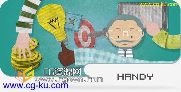 动画宣传和解释工具包 Videohive Handy Animated Promotional And Explaining Kit AE模板的图片1