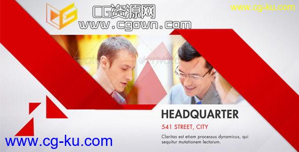 企业公司演示简介宣传片 Videohive Clean Corporate AE模板的图片1