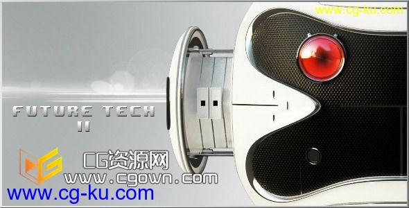 未来科技动画标志演绎 Videohive Future Tech II AE模板的图片1