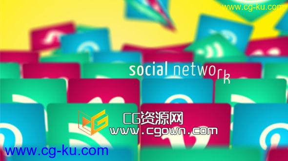 企业综合标识 多标志动画 社交媒体 搜索引擎优化 Videohive Corporate Multi Logo Revealers AE模板的图片1