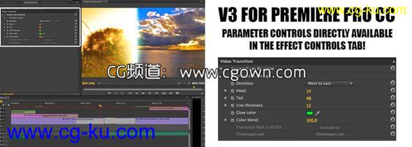 Pr CC2014专业特效转场插件 FilmImpact Transition Packs Bundle TP1 v3.1.4 & TP2 v3.2.2的图片1