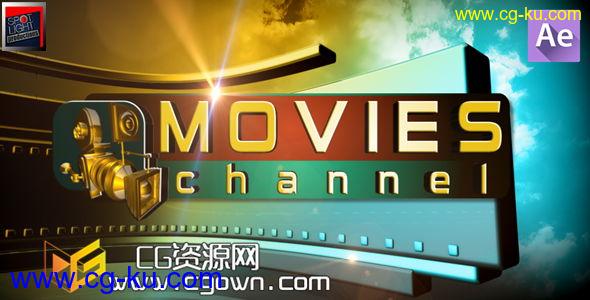 电影频道广播栏目包装 Videohive Movies Channel Broadcast Package AE模板的图片1