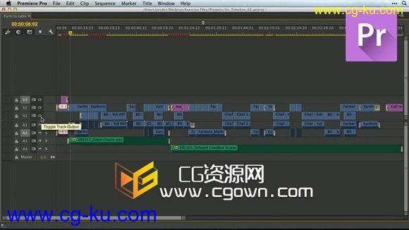 Pr时间线全面教程 Lynda – Premiere Pro Guru: Mastering the Timeline的图片1