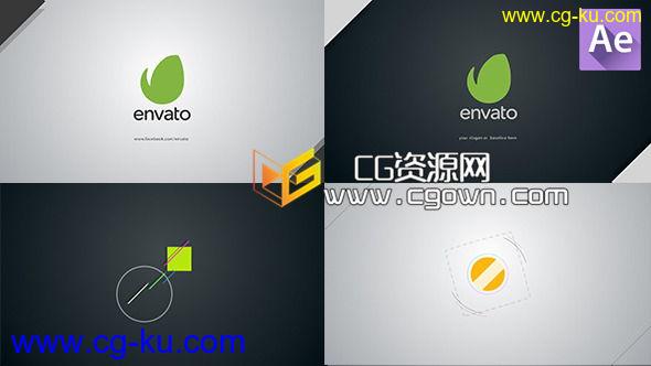 五颜六色 卡通丰富图形元素 动态标志显示 Videohive Dynamic Logo Intro AE模板的图片1