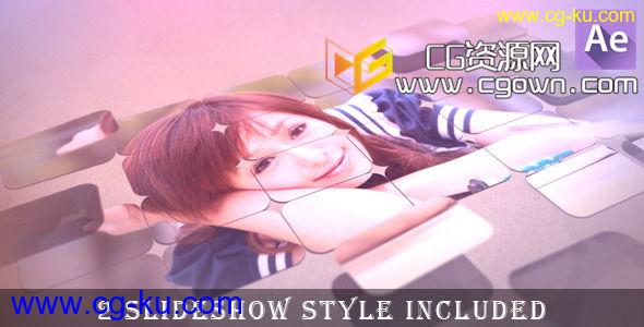 新兴的照片幻灯片 家庭回忆多图像 Videohive Emerging Photo Slide AE模板的图片1