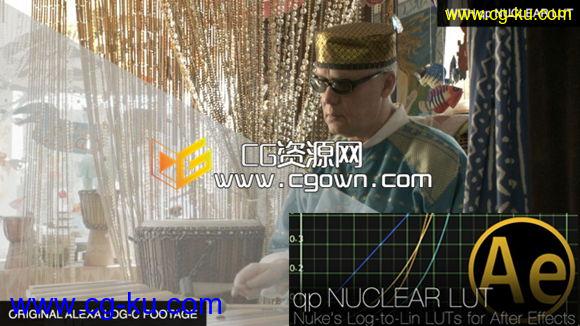 【汉化版】AE颜色空间转换插件 qp Nuclear LUT v1.0 Win&Mac的图片1