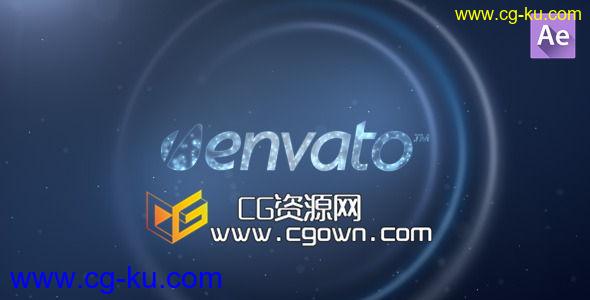 抽象环绕粒子标志动画 Videohive Ambient Particle Logo 4987499 AE模板的图片1