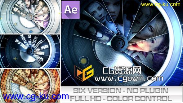 人物职称介绍 优雅企业标志动画 Videohive Elegant Logo Reveal 6250273 AE模板的图片1