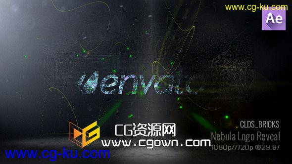 星云标志闪闪发光 Videohive Nebula Logo Reveal 5178328 AE模板的图片1