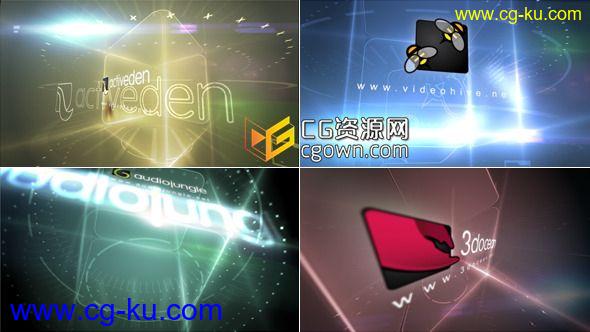 水晶立方大规模 优雅公司标志动画 Videohive Cube Massive Logo AE模板的图片1