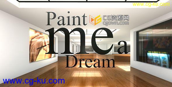 企业视频墙 公司励志宣传片 Videohive Paint Me a Dream AE模板的图片1