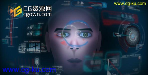 事未来高科技数据可视化 钢铁人特效显示  Videohive Military HUD AE模板的图片1