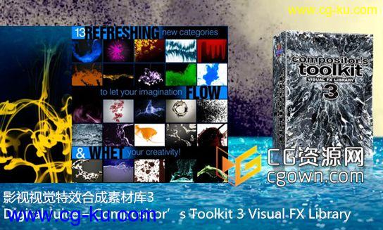 影视视觉特效合成素材库第三套 Digital Juice – Compositor’s Toolkit 3 Visual FX Library的图片1