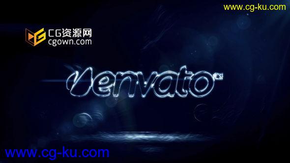 流体水花文字标志演绎 Videohive Water Reveal 5656110 AE模板的图片1