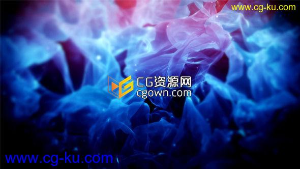 优雅魔术布料梦幻丝绸带波浪高清背景视频素材 Videohive Magic Cloth的图片1