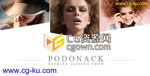 时尚时装展滑动 商业广告宣传片 Videohive Podonack Fashion Sliding Show AE模板的图片1