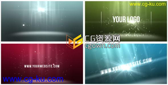 优雅深沉企业标志灯光动画 Videohive Deep Logo Reveal AE模板的图片1