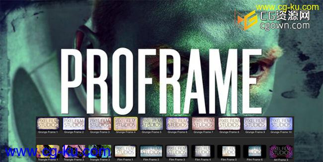 FCPX专业透视改变和框架插件 PROFRAME – Pro Perspective Alterations and Frames的图片1