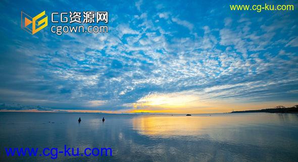 大气漂亮落日全高清视频素材 芬兰湾美景 Sunset Over The Gulf Of Finland的图片1