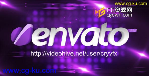 AE模板 三维标志优雅片头 Videohive 3D Light Elegant Logo 155413的图片1