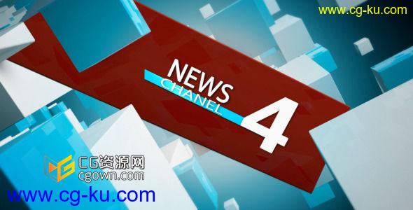 AE模板 三维新闻频道片头 多种色调 Videohive News Channel 2640642的图片1