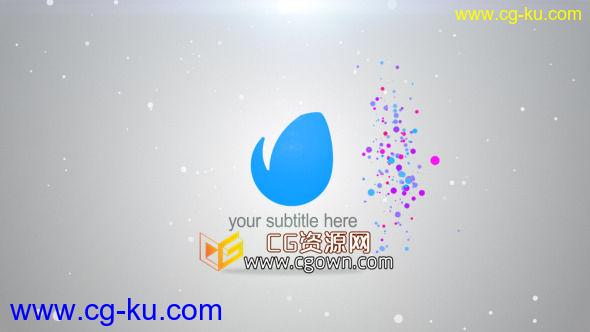 AE模板 时尚多彩标志动画 公司宣传展示 Particles Logo Revealer 8858855的图片1