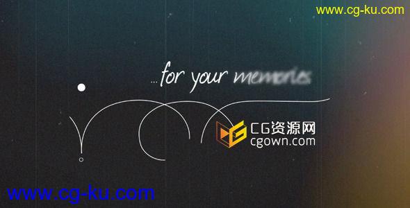 AE模板 电影漏光复古回忆照片与标题宣传 Vintage Memories 8258504的图片1