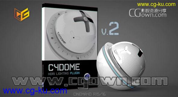 C4D R16最强大HDRI灯光渲染插件 Renderking C4Dome v2.0 加预设文件带视频教程的图片1