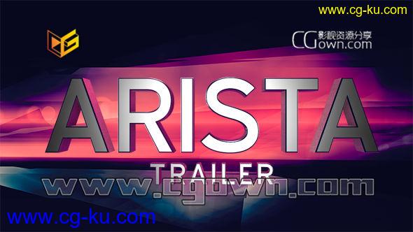 AE模板 适用国家的党建设宣传片 电影动作大片预告片 Arista Trailer的图片1