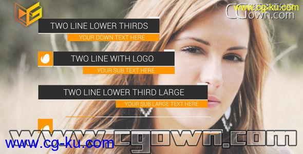 AE模板 动态字幕导条包装工程 Videohive Dynamic Lower Thirds 9170504的图片1