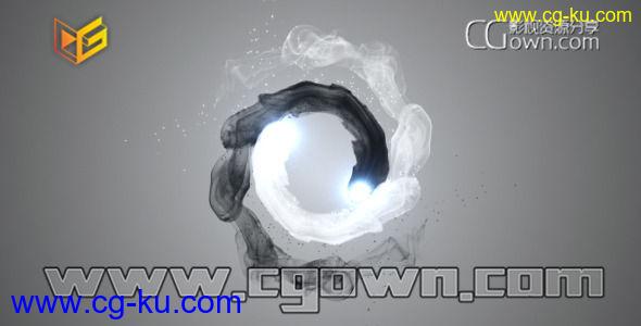 AE模板 太极阴阳水墨烟雾动画标志演绎 Orb YinYang Logo Reveal 633702的图片1