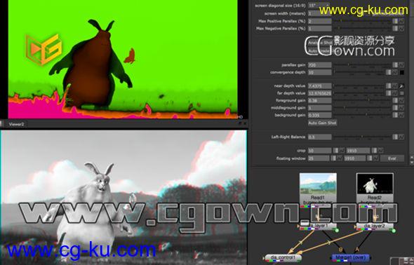 NUKE插件 转换三维立体效果 PixelPuffin DepthArtist v1.0 for Nuke7/8/9 (Win/Mac/Linux)的图片1