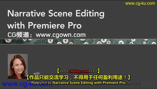 琳达Premiere Pro故事性电影的编辑英文字幕教程的图片1