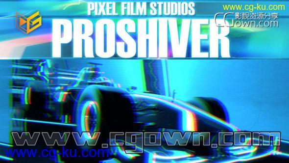 FCPX插件 混乱模糊干扰特效 PROSHIVER for FCPX – Pixel Film Studios的图片1