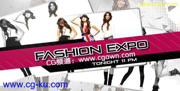 AE工程-时装博览会相片模板fashion expo的图片1