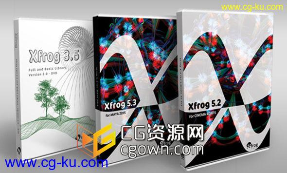 C4D插件 Greenworks XFrog v5.3 DC15012015 王牌植物树木生长动画的图片1