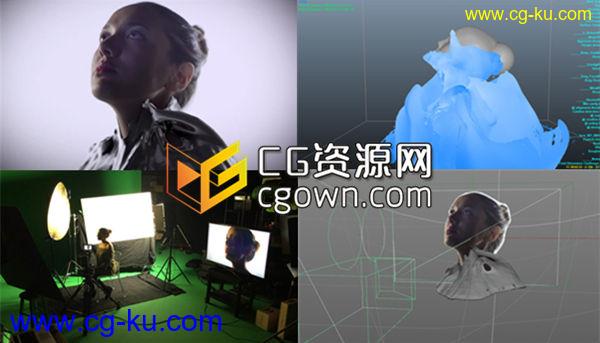 C4D与RealFlow高级案例视频教程 液体水升涨包住人物效果的图片1