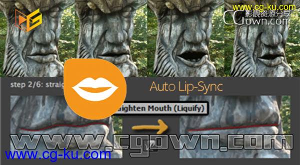 AE脚本 Auto Lip-Sync V1.07 自动对口型嘴唇动画工具 带视频教程的图片1