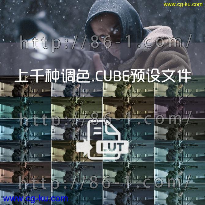 上千种电影级LUTs调色.CUBE预设带中文教程支持AE/PR/PS/FCPX/达芬奇的图片1