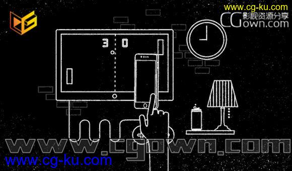 C4D教程 创建素描风格卡通动画效果视频教程的图片1