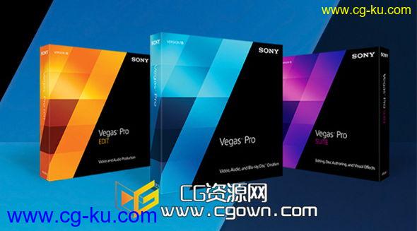 Sony Vegas Pro 13.0 Build 453 (x64) 专业影像编辑软件多语言版本的图片1