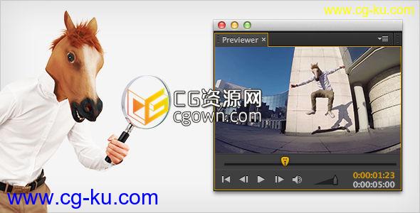 AE插件 软件中快速预览素材文件 Mister Horse Previewer v1.1.0 Mac的图片1