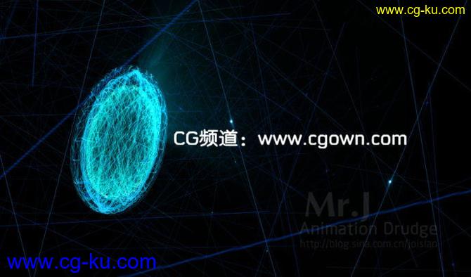 C4D一个蚕茧模型工程文件的图片1