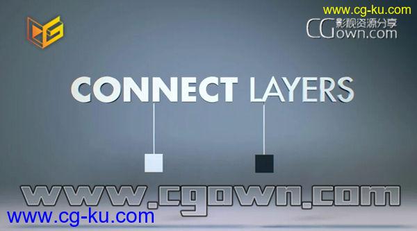 AE脚本 Connect Layers v1.1 图层连接点线面动画工具 带视频教程的图片1